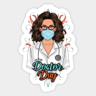 National Doctor day Sticker